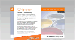 Desktop Screenshot of lowcostprinting.co.uk